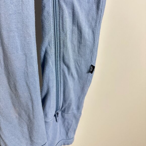 KYTE Baby Zip-Up Romper in Slate Size 12-18 M - Picture 3 of 5